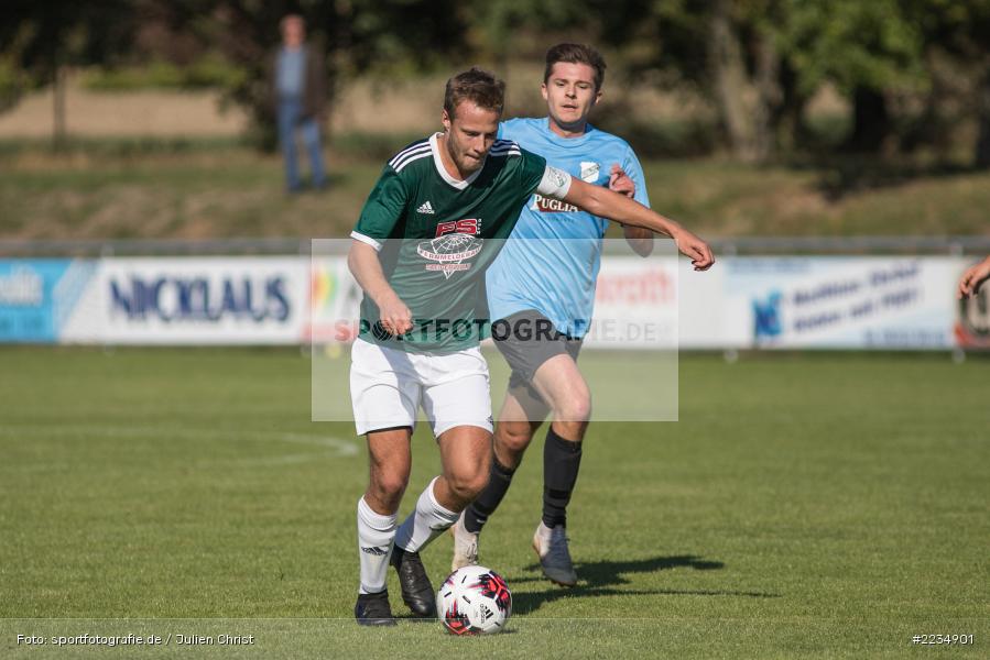 Mario Hartmann, Marco Kunkel, 30.09.2018, Bezirksliga West, TSV Neuhütten-Wiesthal, TSV Retzbach - Bild-ID: 2234901