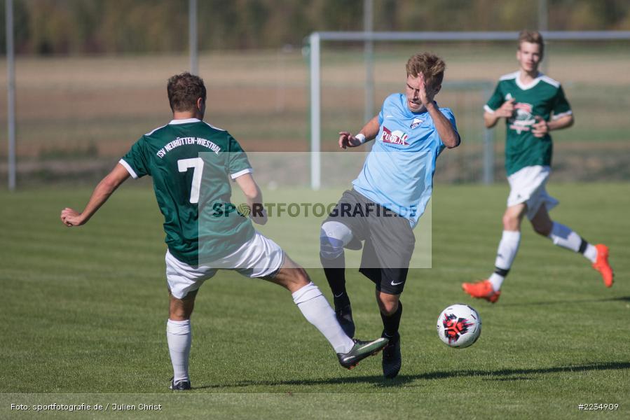 Philipp Gößwein, Marc Pimpertz, 30.09.2018, Bezirksliga West, TSV Neuhütten-Wiesthal, TSV Retzbach - Bild-ID: 2234909