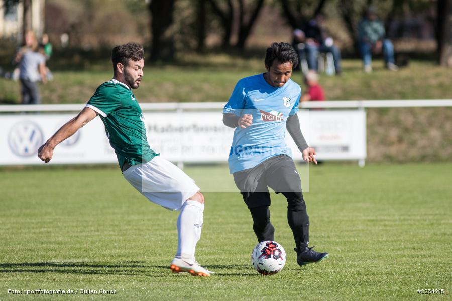 Lukas Staab, Thawatchai Pimsai, 30.09.2018, Bezirksliga West, TSV Neuhütten-Wiesthal, TSV Retzbach - Bild-ID: 2234915