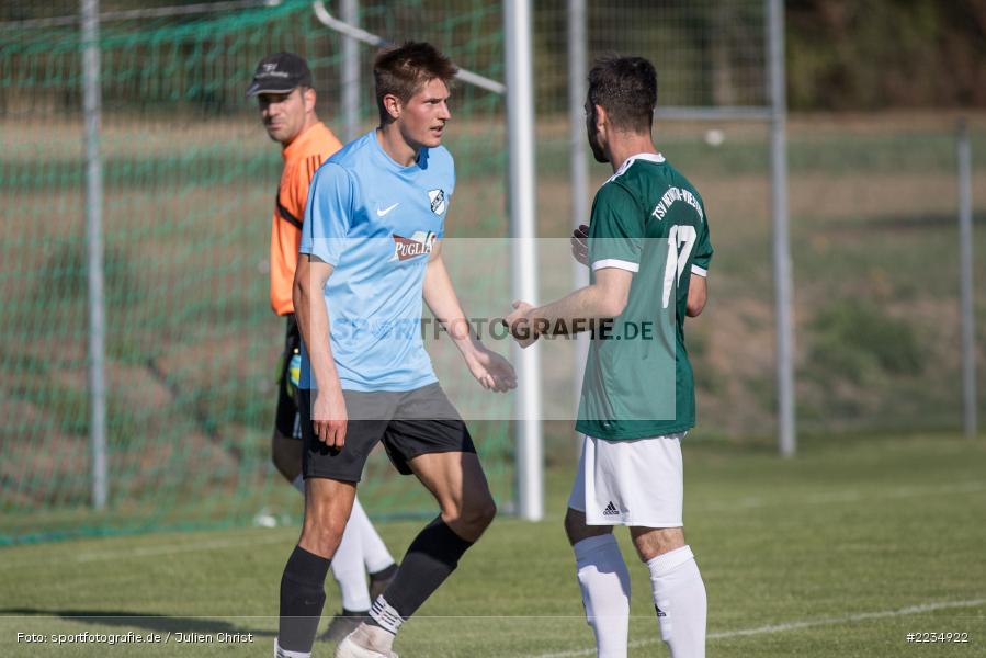 Lukas Staab, Maximilian Köstler, 30.09.2018, Bezirksliga West, TSV Neuhütten-Wiesthal, TSV Retzbach - Bild-ID: 2234922
