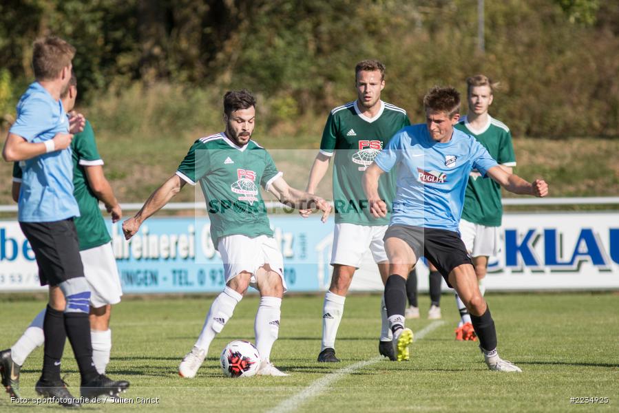 Lukas Staab, Maximilian Köstler, 30.09.2018, Bezirksliga West, TSV Neuhütten-Wiesthal, TSV Retzbach - Bild-ID: 2234925