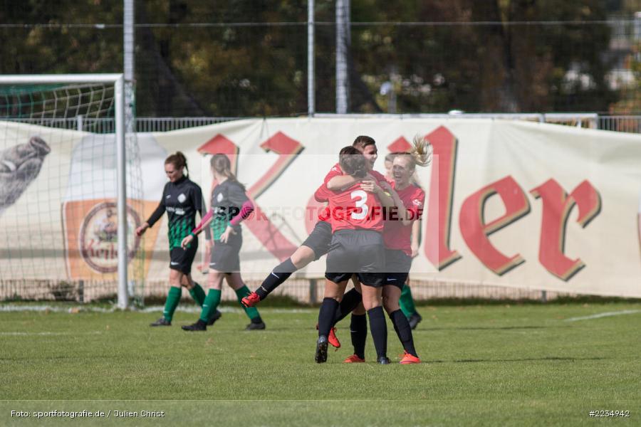 Leonie Farrenkopf, Natalie Brockmann, 03.10.2018, (SG) TSV Großheubach, FV Karlstadt - Bild-ID: 2234942 Leonie Farrenkopf, Natalie Brockmann, 03.10.2018, (SG) TSV Großheubach, FV Karlstadt - Bild-ID: 2234942