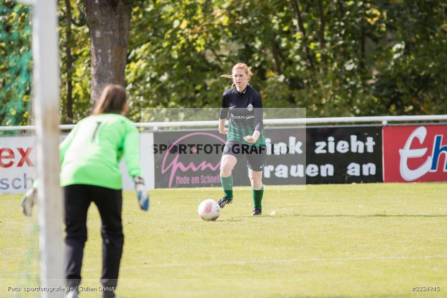 Kim Huller, Pia Gehrsitz, 03.10.2018, (SG) TSV Großheubach, FV Karlstadt - Bild-ID: 2234945