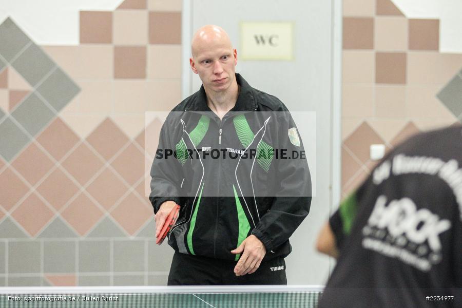 Andreas Kurowski, Bezirksliga Nord-Ost, Tischtennis, 05.10.2018, SV Frankonia Lengfurt, SV Hausen-Rohrbach - Bild-ID: 2234977 Andreas Kurowski, Bezirksliga Nord-Ost, Tischtennis, 05.10.2018, SV Frankonia Lengfurt, SV Hausen-Rohrbach - Bild-ID: 2234977