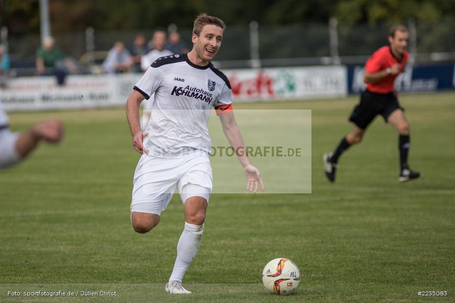 Manuel Römlein, 06.10.2018, Landesliga Nordwest, SV Alemannia Haibach, TSV Karlburg - Bild-ID: 2235083