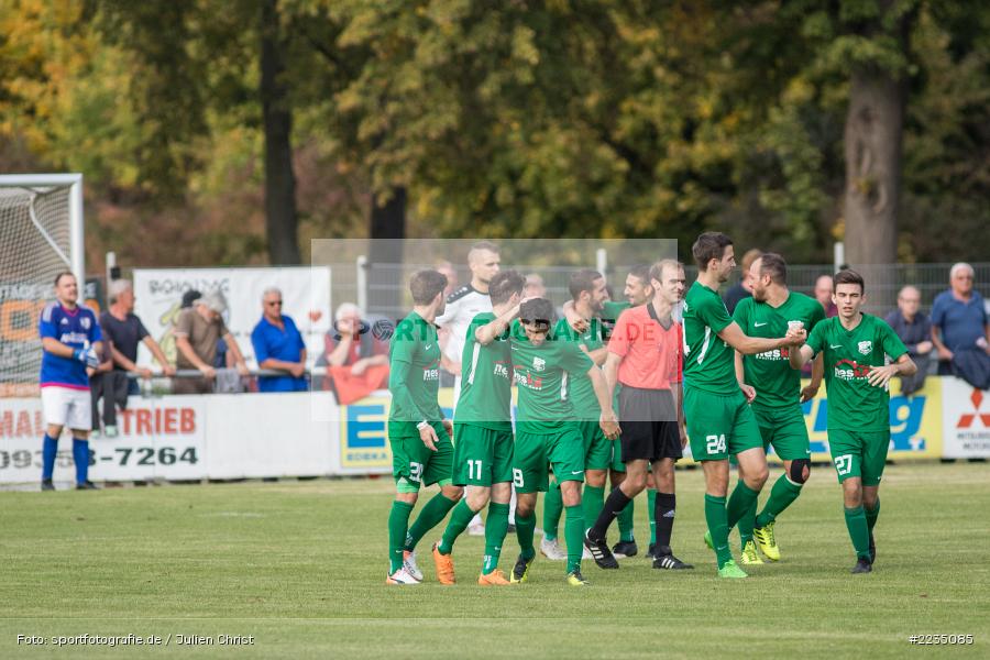 Nikolaos Koukalias, 06.10.2018, Landesliga Nordwest, SV Alemannia Haibach, TSV Karlburg - Bild-ID: 2235085