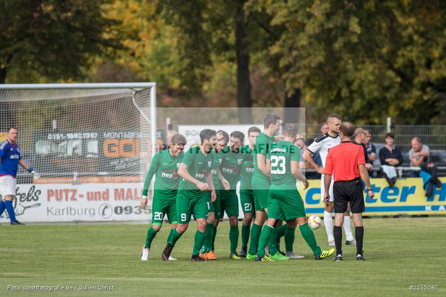 Nikolaos Koukalias, 06.10.2018, Landesliga Nordwest, SV Alemannia Haibach, TSV Karlburg - Bild-ID: 2235087 Nikolaos Koukalias, 06.10.2018, Landesliga Nordwest, SV Alemannia Haibach, TSV Karlburg - Bild-ID: 2235087