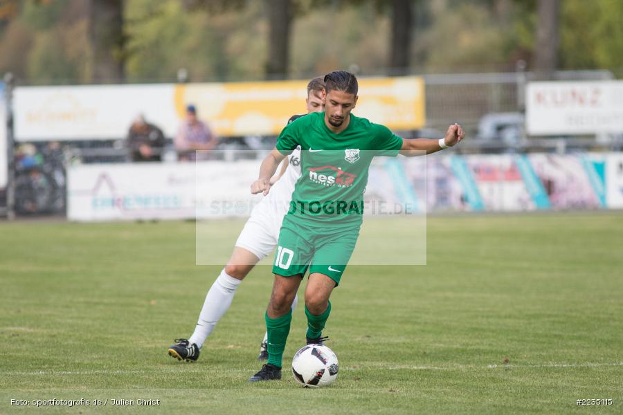 Furkan Sandikci, 06.10.2018, Landesliga Nordwest, SV Alemannia Haibach, TSV Karlburg - Bild-ID: 2235115 Furkan Sandikci, 06.10.2018, Landesliga Nordwest, SV Alemannia Haibach, TSV Karlburg - Bild-ID: 2235115