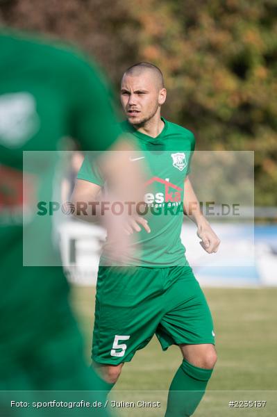 Marco Wadel, 06.10.2018, Landesliga Nordwest, SV Alemannia Haibach, TSV Karlburg - Bild-ID: 2235137