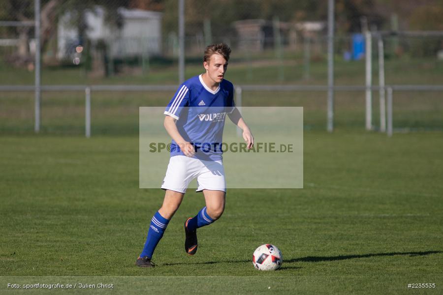 Tobias Neubauer, 13.10.2018, Kreisklasse Würzburg, SV Sendelbach-Steinbach, FV Wernfeld/Adelsberg - Bild-ID: 2235535