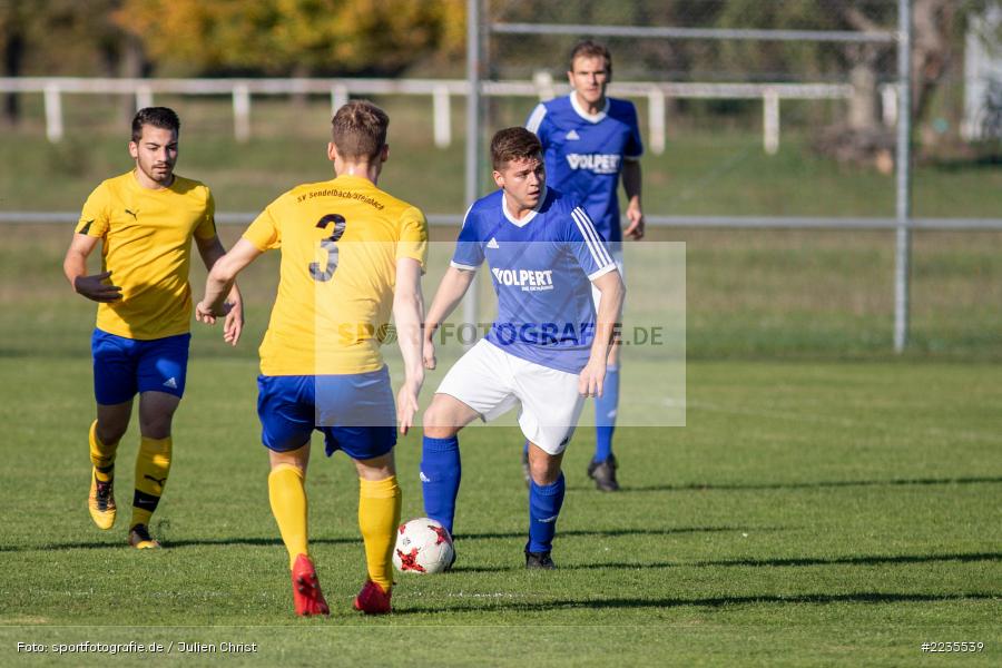 Dylan Wells, 13.10.2018, Kreisklasse Würzburg, SV Sendelbach-Steinbach, FV Wernfeld/Adelsberg - Bild-ID: 2235539