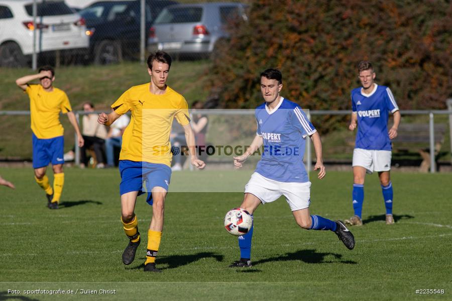 Alexander Nadler, Oliver Burkard, 13.10.2018, Kreisklasse Würzburg, SV Sendelbach-Steinbach, FV Wernfeld/Adelsberg - Bild-ID: 2235548