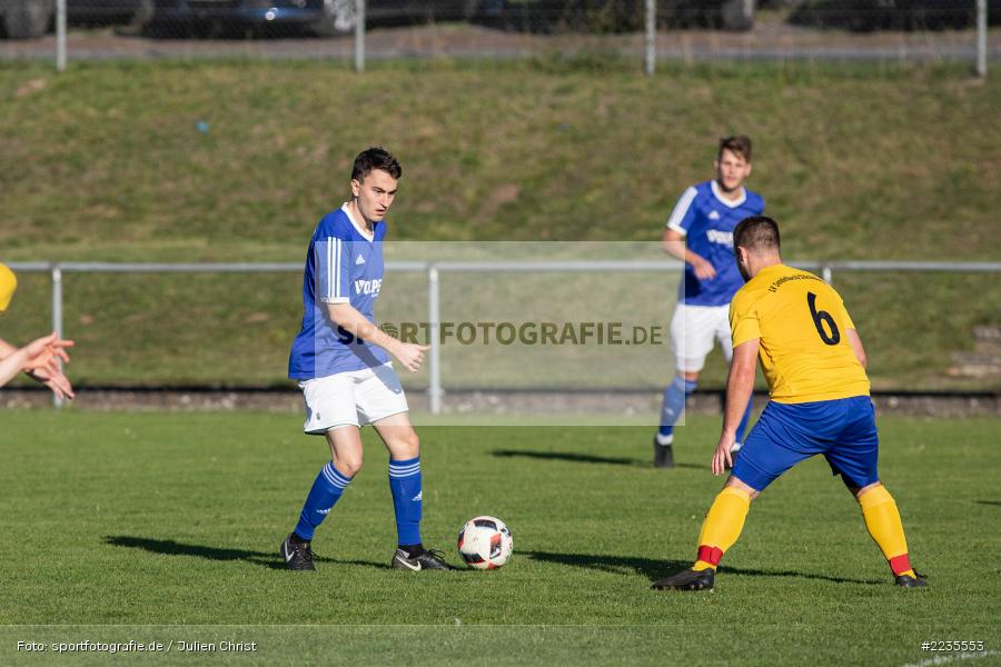 Oliver Burkard, Michael Gehrling-Kolbe, 13.10.2018, Kreisklasse Würzburg, SV Sendelbach-Steinbach, FV Wernfeld/Adelsberg - Bild-ID: 2235553