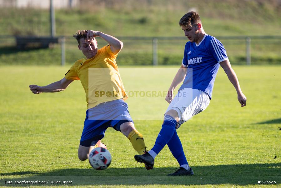 Lars Stegerwald, Maximilian Franz, 13.10.2018, Kreisklasse Würzburg, SV Sendelbach-Steinbach, FV Wernfeld/Adelsberg - Bild-ID: 2235566