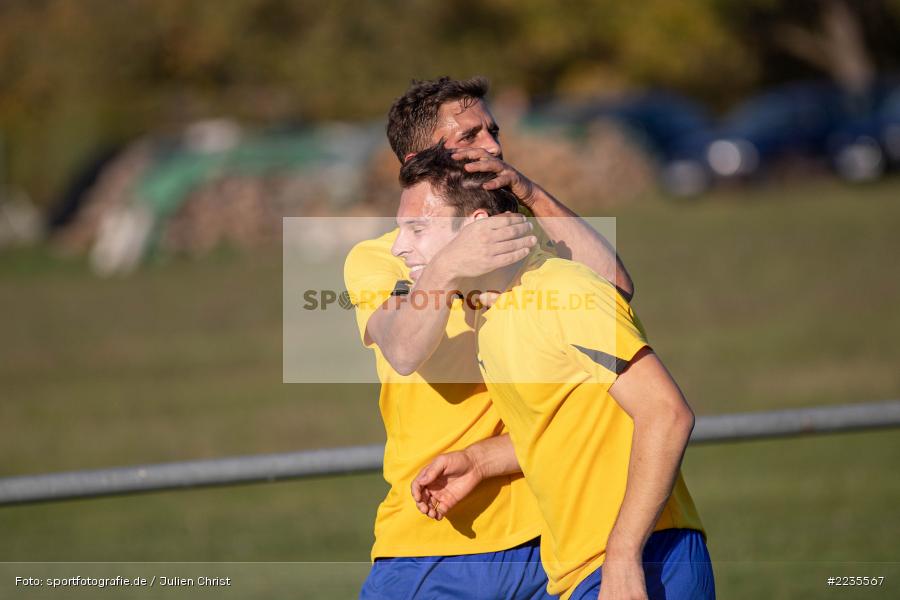 Daniel Lanier, Michael Riedmann, 13.10.2018, Kreisklasse Würzburg, SV Sendelbach-Steinbach, FV Wernfeld/Adelsberg - Bild-ID: 2235567