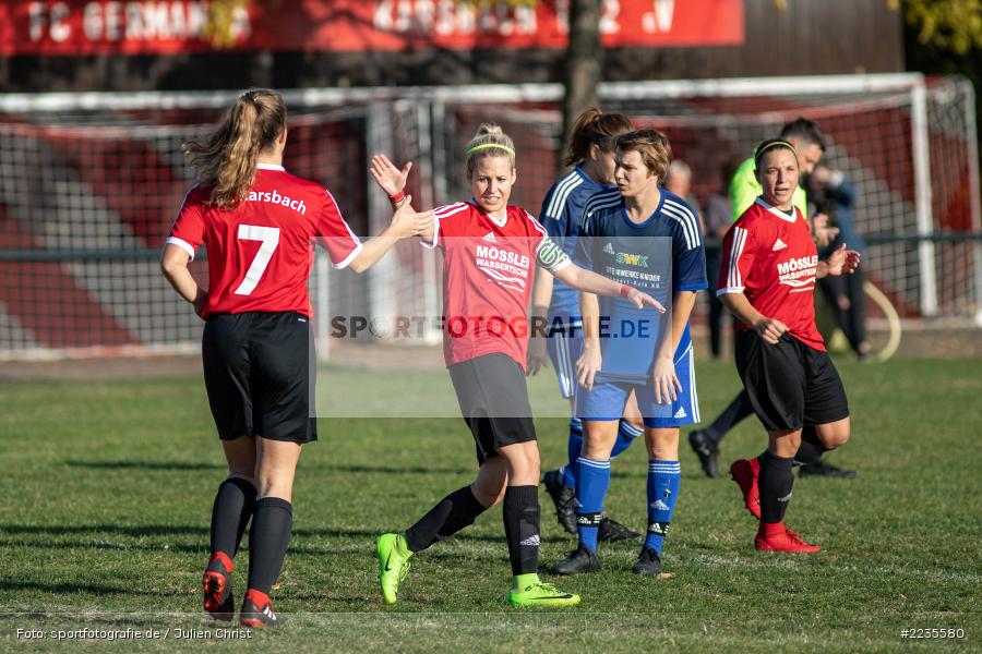 Marie Theres Franz, Pauline Kleinhenz, 20.10.2018, Frauen, Landesliga Nord, Schwabthaler SV, FC Karsbach - Bild-ID: 2235580