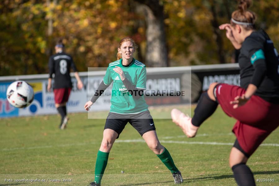 Natalie Bachmann, Pia Gehrsitz, 21.10.2018, Frauen Bezirksliga 01, FVgg Kickers Aschaffenburg 2, FV Karlstadt - Bild-ID: 2235585