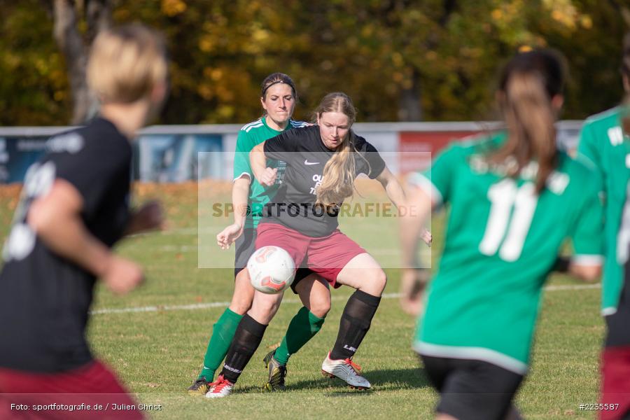 Claudia Thiele, Kerstin Reiss, 21.10.2018, Frauen Bezirksliga 01, FVgg Kickers Aschaffenburg 2, FV Karlstadt - Bild-ID: 2235587