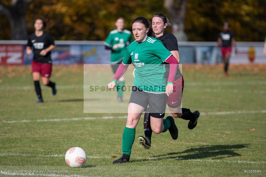 Lisa Steinbach, Davina Dahelm, 21.10.2018, Frauen Bezirksliga 01, FVgg Kickers Aschaffenburg 2, FV Karlstadt - Bild-ID: 2235589