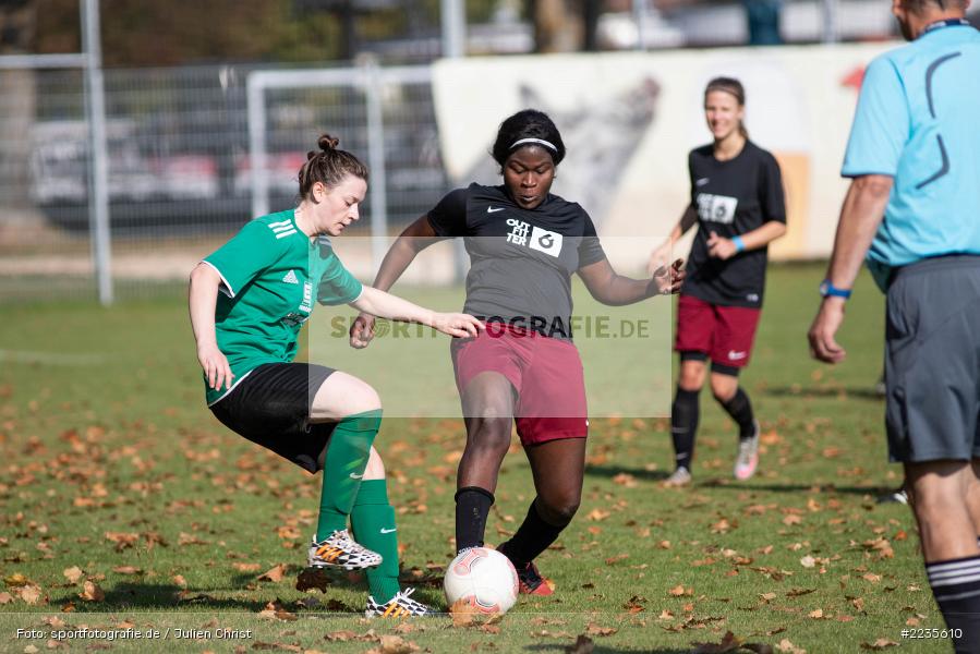 Charlotte Müller, Fulberta Amouzouvi, 21.10.2018, Frauen Bezirksliga 01, FVgg Kickers Aschaffenburg 2, FV Karlstadt - Bild-ID: 2235610 Charlotte Müller, Fulberta Amouzouvi, 21.10.2018, Frauen Bezirksliga 01, FVgg Kickers Aschaffenburg 2, FV Karlstadt - Bild-ID: 2235610