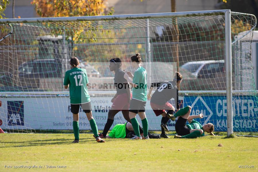 Charlotte Müller, Kira Wallraff, 21.10.2018, Frauen Bezirksliga 01, FVgg Kickers Aschaffenburg 2, FV Karlstadt - Bild-ID: 2235611 Charlotte Müller, Kira Wallraff, 21.10.2018, Frauen Bezirksliga 01, FVgg Kickers Aschaffenburg 2, FV Karlstadt - Bild-ID: 2235611