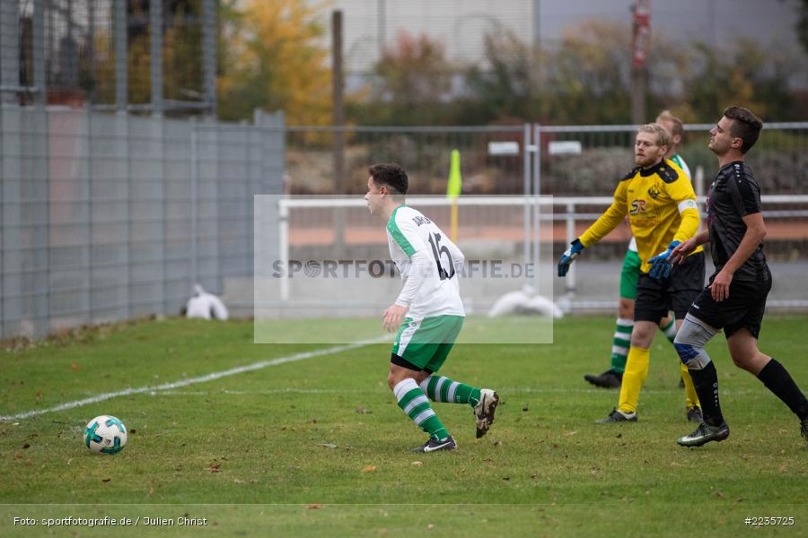 Christopher Baton, Aykut Oekeer, 04.11.2018, Bezirksliga West, TuS 1893 Aschaffenburg-Leider, FV Karlstadt - Bild-ID: 2235725 Christopher Baton, Aykut Oekeer, 04.11.2018, Bezirksliga West, TuS 1893 Aschaffenburg-Leider, FV Karlstadt - Bild-ID: 2235725