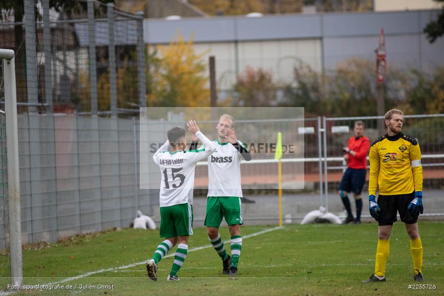 Christopher Baton, Aykut Oekeer, 04.11.2018, Bezirksliga West, TuS 1893 Aschaffenburg-Leider, FV Karlstadt - Bild-ID: 2235726 Christopher Baton, Aykut Oekeer, 04.11.2018, Bezirksliga West, TuS 1893 Aschaffenburg-Leider, FV Karlstadt - Bild-ID: 2235726