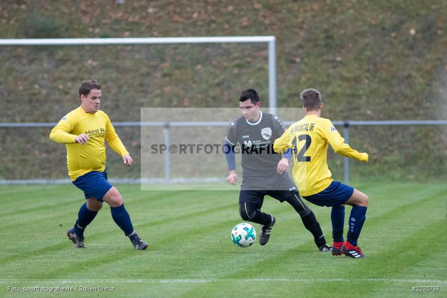 Nicolas Philipp, Leon Knoblach, A-Klasse Würzburg, 04.11.2018, SG Eußenheim-Gambach, FV Maintal - Bild-ID: 2235737