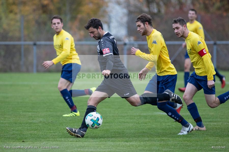 Felix Ehrbar, Florian Ehrbar, Daniel Stemig, A-Klasse Würzburg, 04.11.2018, SG Eußenheim-Gambach, FV Maintal - Bild-ID: 2235741