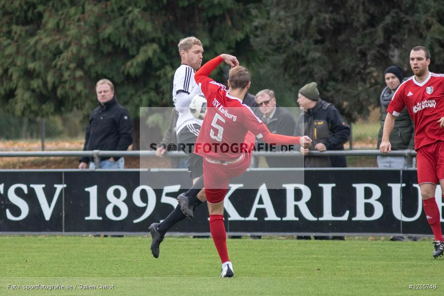 Stefan Weiglein, Marvin Schramm, 10.11.2018, Landesliga Nordwest, 1. FC Geesdorf, TSV Karlburg - Bild-ID: 2235748 Stefan Weiglein, Marvin Schramm, 10.11.2018, Landesliga Nordwest, 1. FC Geesdorf, TSV Karlburg - Bild-ID: 2235748