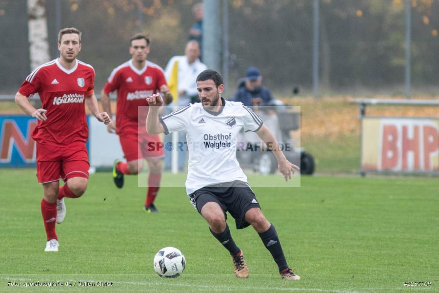 Sinan Bilgin, 10.11.2018, Landesliga Nordwest, 1. FC Geesdorf, TSV Karlburg - Bild-ID: 2235769