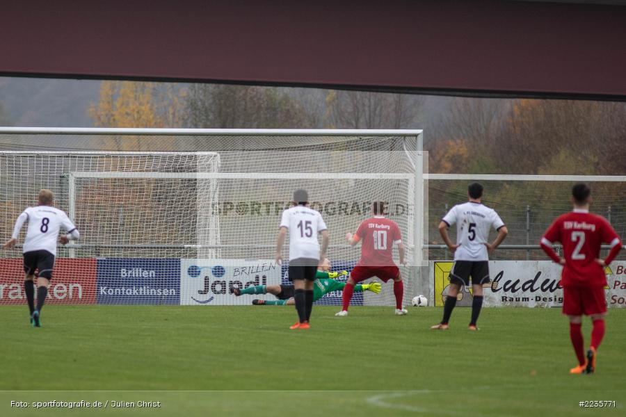 Manuel Römlein, 10.11.2018, Landesliga Nordwest, 1. FC Geesdorf, TSV Karlburg - Bild-ID: 2235771