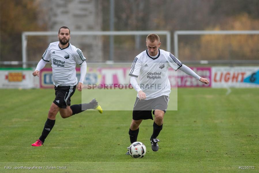 Maximilian Dietrich, 10.11.2018, Landesliga Nordwest, 1. FC Geesdorf, TSV Karlburg - Bild-ID: 2235772