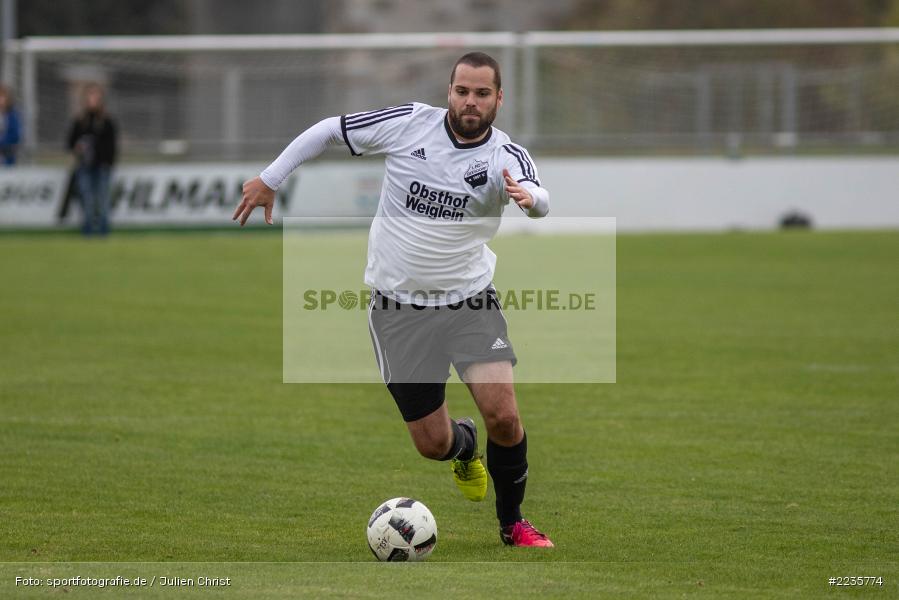 Uli Konrad, 10.11.2018, Landesliga Nordwest, 1. FC Geesdorf, TSV Karlburg - Bild-ID: 2235774