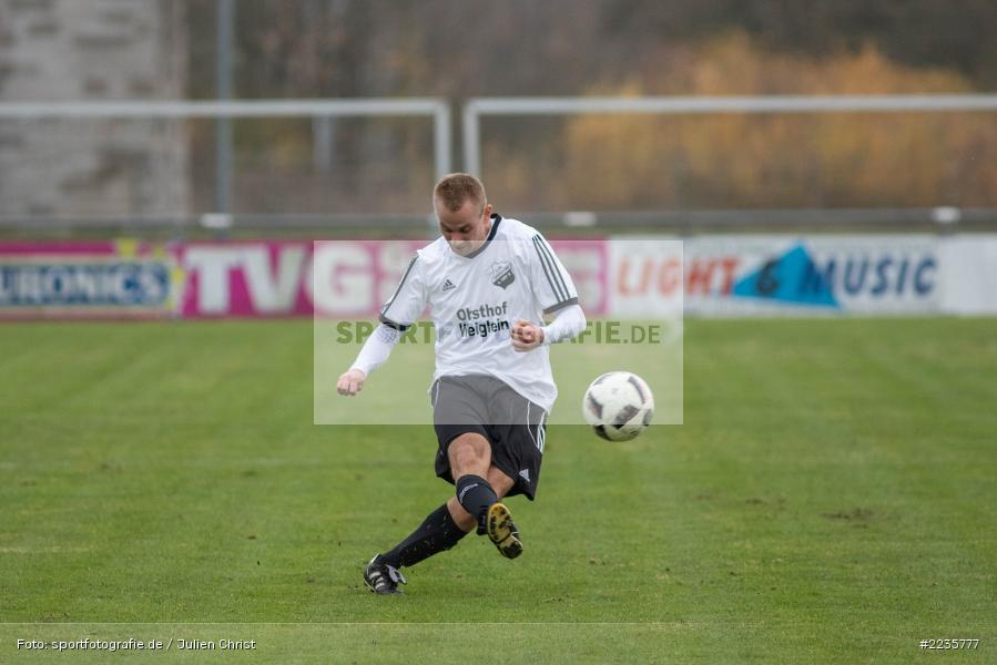Maximilian Dietrich, 10.11.2018, Landesliga Nordwest, 1. FC Geesdorf, TSV Karlburg - Bild-ID: 2235777
