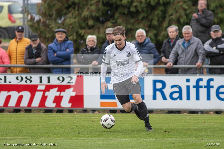 Markus Pfeufer, 10.11.2018, Landesliga Nordwest, 1. FC Geesdorf, TSV Karlburg - Bild-ID: 2235781