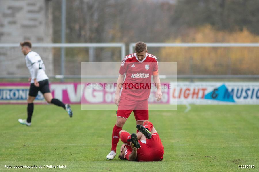 Dominik Höfling, 10.11.2018, Landesliga Nordwest, 1. FC Geesdorf, TSV Karlburg - Bild-ID: 2235785