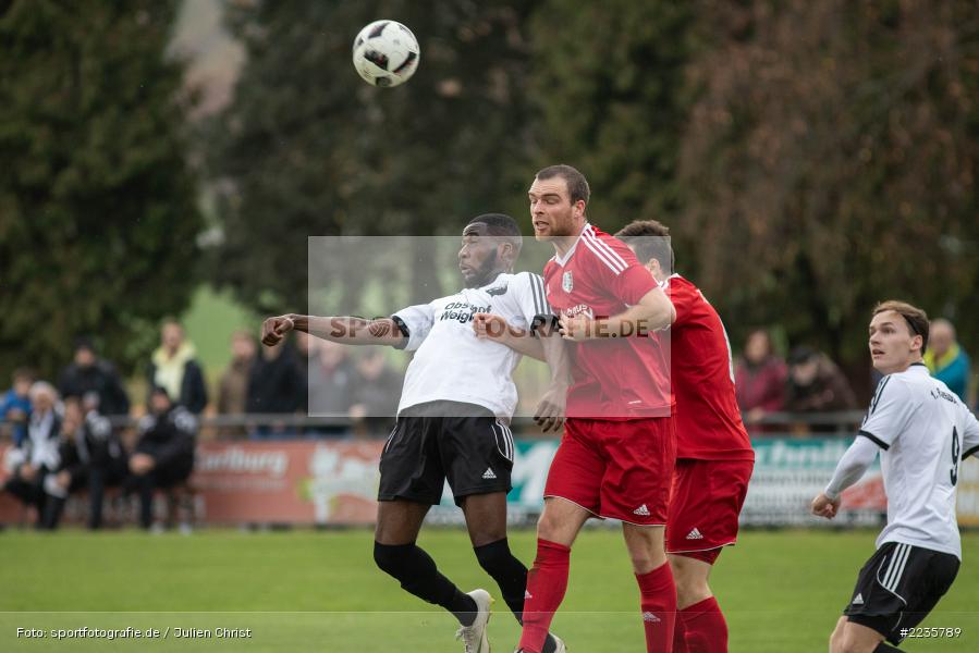 Karl Ekollo, Maurice Kübert, 10.11.2018, Landesliga Nordwest, 1. FC Geesdorf, TSV Karlburg - Bild-ID: 2235789 Karl Ekollo, Maurice Kübert, 10.11.2018, Landesliga Nordwest, 1. FC Geesdorf, TSV Karlburg - Bild-ID: 2235789