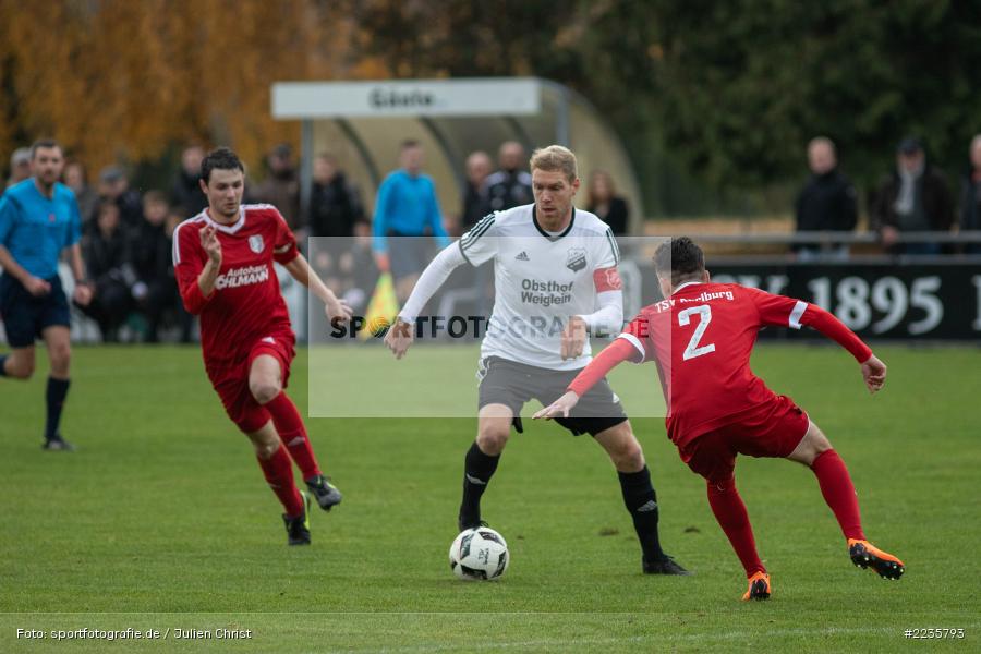 Stefan Weiglein, Jan Wabnitz, 10.11.2018, Landesliga Nordwest, 1. FC Geesdorf, TSV Karlburg - Bild-ID: 2235793 Stefan Weiglein, Jan Wabnitz, 10.11.2018, Landesliga Nordwest, 1. FC Geesdorf, TSV Karlburg - Bild-ID: 2235793