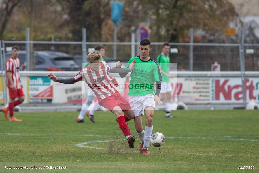 Sebastian Stühler, Max Lambrecht, 10.11.2018, A-Junioren Kreisliga, JFG Maindreieck Süd, (SG) FV Karlstadt - Bild-ID: 2235807 Sebastian Stühler, Max Lambrecht, 10.11.2018, A-Junioren Kreisliga, JFG Maindreieck Süd, (SG) FV Karlstadt - Bild-ID: 2235807