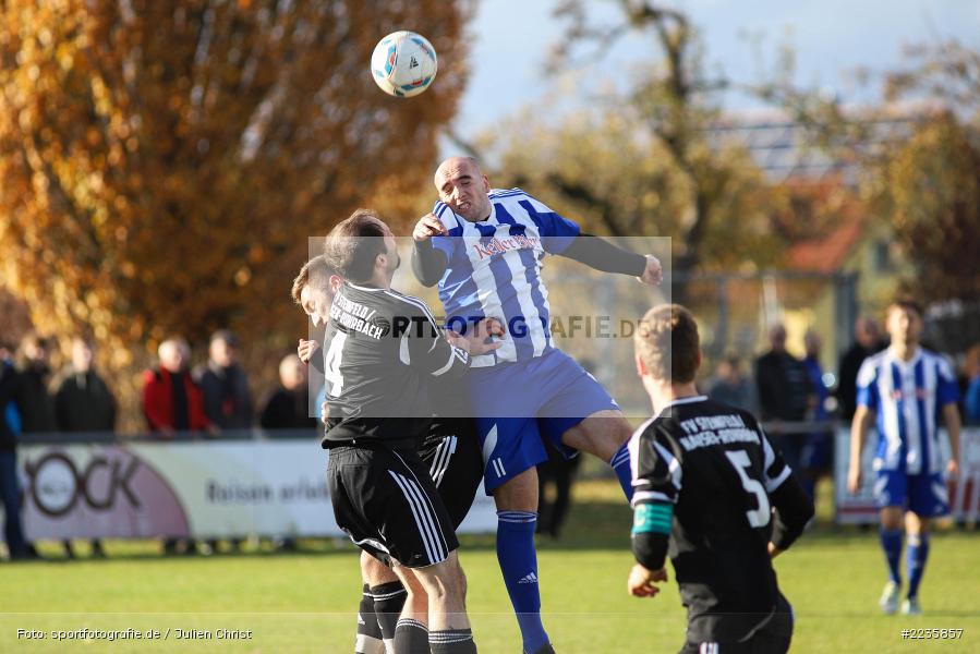 Ardit Bytyqi, Christian Gehrling, 11.11.2018, Kreisliga Würzburg, TSV Lohr, FV Steinfeld/Hausen-Rohrbach - Bild-ID: 2235857