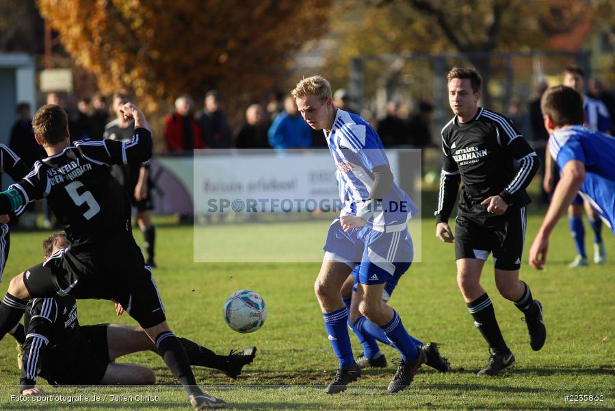 Jens Kirchgeßner, Dominik Ebert, 11.11.2018, Kreisliga Würzburg, TSV Lohr, FV Steinfeld/Hausen-Rohrbach - Bild-ID: 2235862