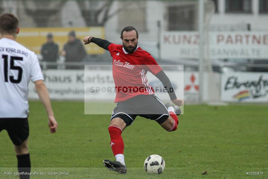 Patrick Meder, 25.11.2018, Kreisliga Würzburg, TSV Lohr, TSV Karlburg II - Bild-ID: 2235879
