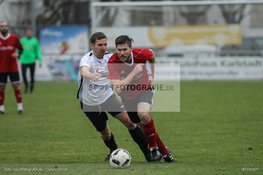 Christian Spahn, Gabriel Nunn, 25.11.2018, Kreisliga Würzburg, TSV Lohr, TSV Karlburg II - Bild-ID: 2235891
