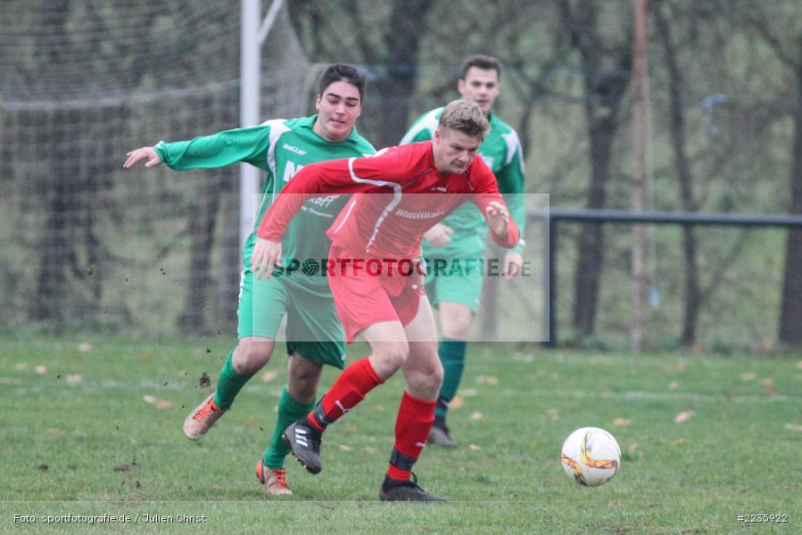 Luca Schmitt, Jonas Heim, 25.11.2018, Kreisklasse Würzburg, FC Karsbach, FC Gössenheim - Bild-ID: 2235922