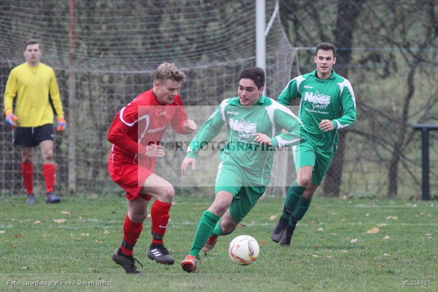 Luca Schmitt, Jonas Heim, 25.11.2018, Kreisklasse Würzburg, FC Karsbach, FC Gössenheim - Bild-ID: 2235923