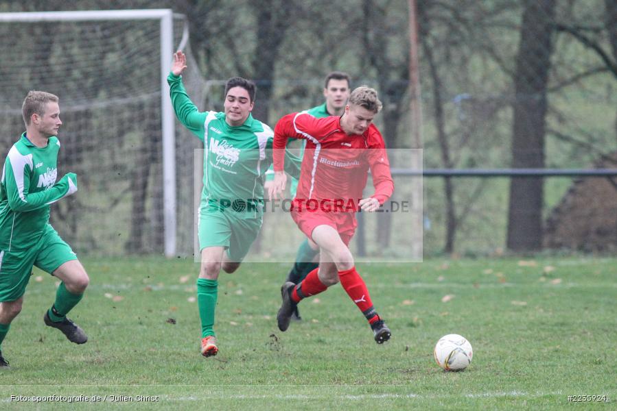 Luca Schmitt, Jonas Heim, 25.11.2018, Kreisklasse Würzburg, FC Karsbach, FC Gössenheim - Bild-ID: 2235924