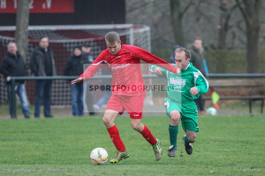 Daniel Klodewig, Nikolai Amthor, 25.11.2018, Kreisklasse Würzburg, FC Karsbach, FC Gössenheim - Bild-ID: 2235934 Daniel Klodewig, Nikolai Amthor, 25.11.2018, Kreisklasse Würzburg, FC Karsbach, FC Gössenheim - Bild-ID: 2235934