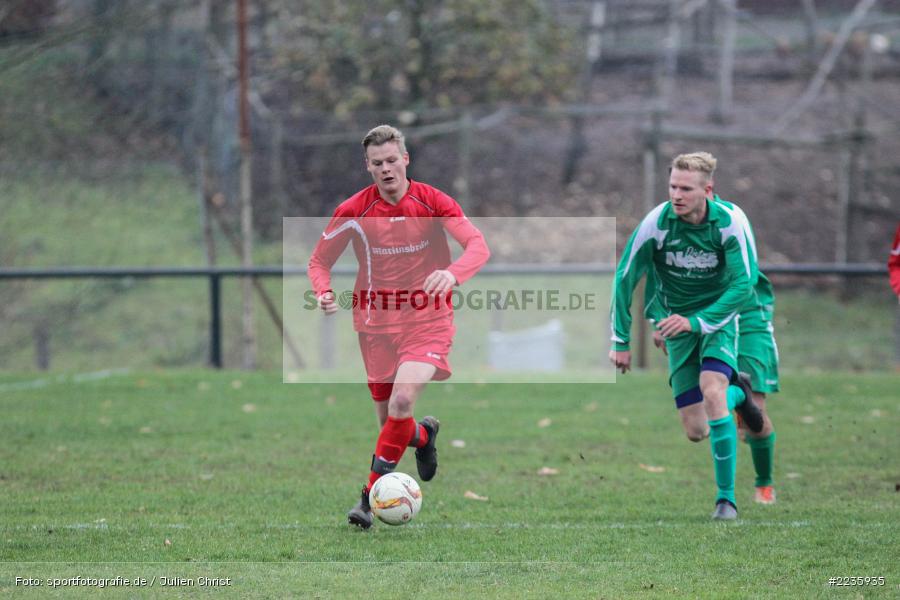 Jonas Heim, 25.11.2018, Kreisklasse Würzburg, FC Karsbach, FC Gössenheim - Bild-ID: 2235935