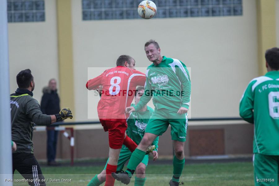 Nikolai Amthor, Martin Blatterspiel, 25.11.2018, Kreisklasse Würzburg, FC Karsbach, FC Gössenheim - Bild-ID: 2235938 Nikolai Amthor, Martin Blatterspiel, 25.11.2018, Kreisklasse Würzburg, FC Karsbach, FC Gössenheim - Bild-ID: 2235938